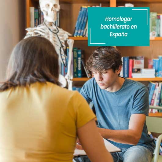 Homologar bachillerato en España